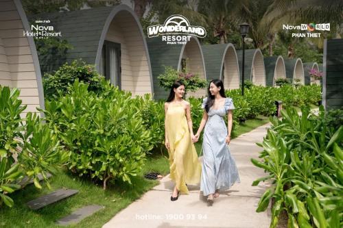 Zahrada ubytování Wonderland Resort Phan Thiet