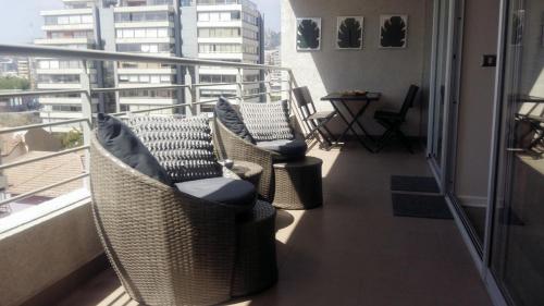 Area soggiorno di Apartamento Boutique Viña del Mar