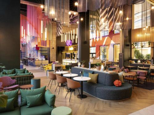 Posezení v ubytování ibis Styles Copenhagen Orestad