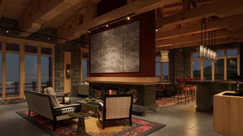 Un lugar para sentarse en Taj Gangtey Resort and Spa Bhutan