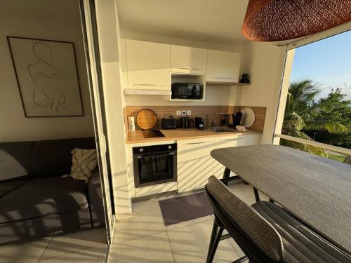 Kuchyň nebo kuchyňský kout v ubytování Yucca