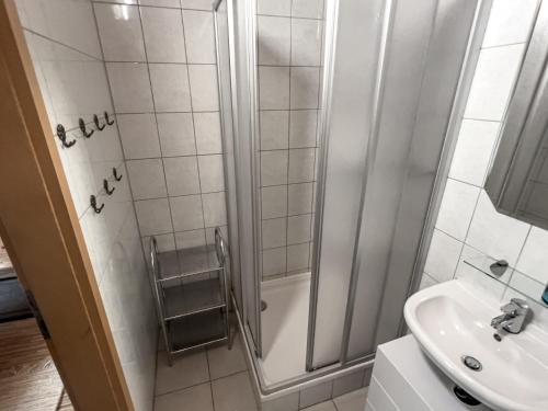 Koupelna v ubytování Appartements Pircher