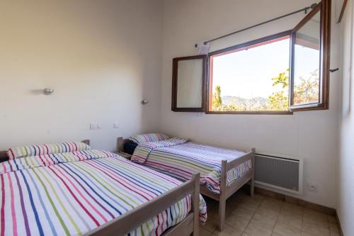 Postel nebo postele na pokoji v ubytování La Petite Étoile - Maison 2 Chambres à Quillan