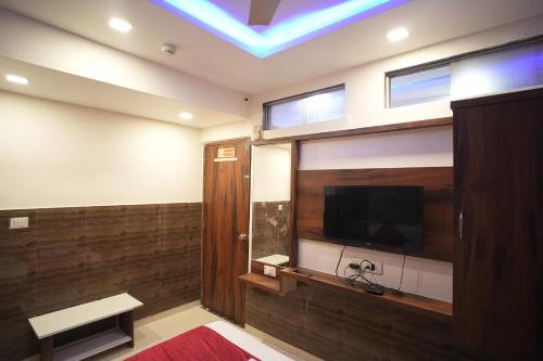 Koupelna v ubytování Hotel Sudama Palace, Ahmedabad