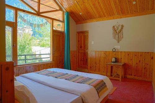 Una cama o camas en una habitación de Solhaus
