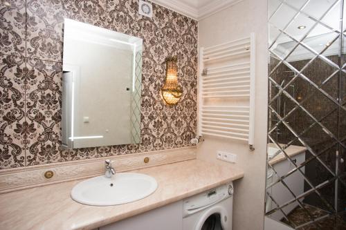 Kúpeľňa v ubytovaní Art Apartments Celakovskeho Sady