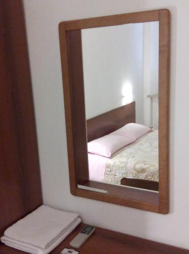 Ένα ή περισσότερα κρεβάτια σε δωμάτιο στο Bed & Breakfast Bompadre