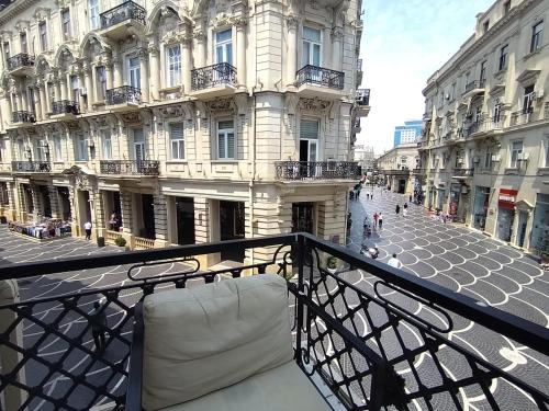 Balkón nebo terasa v ubytování Lon-don Lond Hotel Baku