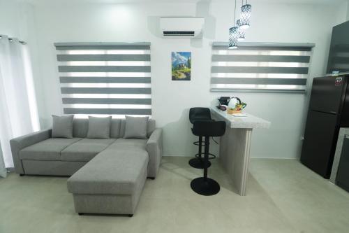 Posezení v ubytování Philla D Afrique Resort