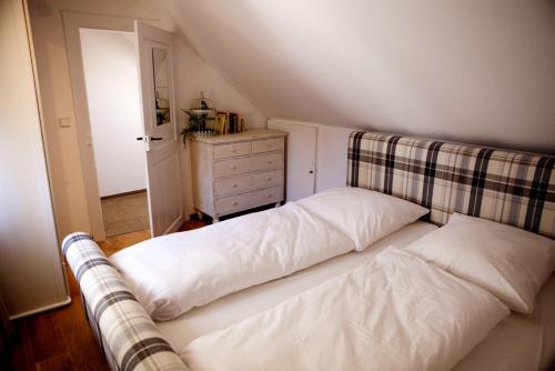 Ένα ή περισσότερα κρεβάτια σε δωμάτιο στο Apartment New England
