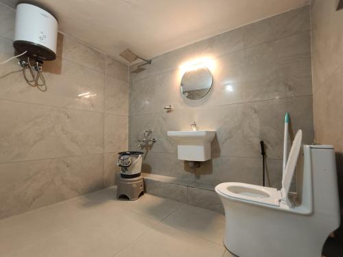 Ένα μπάνιο στο Meadows Mountain Villa