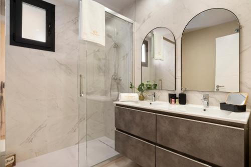 Phòng tắm tại Luxury Apartment Centro del Sol