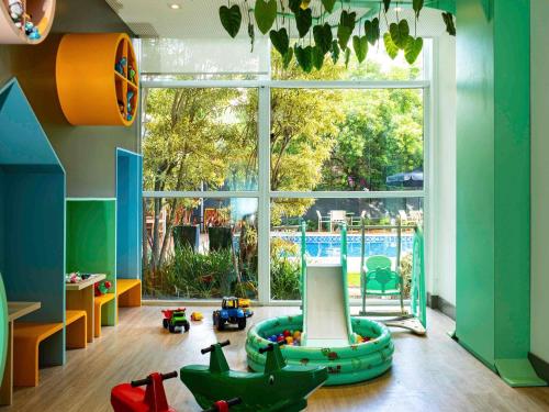 Bazén v ubytování Novotel Sao Paulo Morumbi nebo v jeho okolí