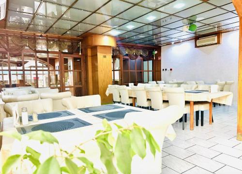 En restaurant eller et andet spisested på Hotel Amadeus