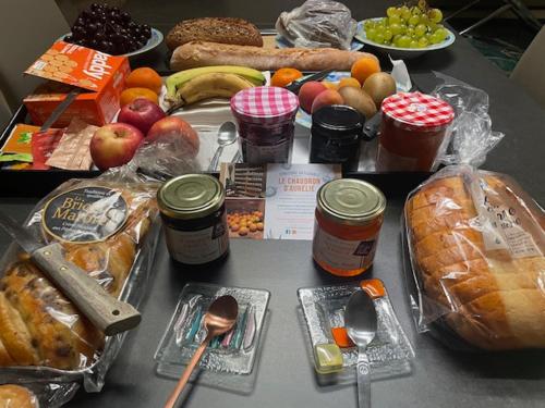 Mad på bed and breakfast-stedet eller i nærheden