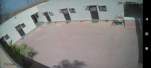an overhead view of a courtyard of a building at Riad Villa Nice Tagadirt, Agadir in Agadir