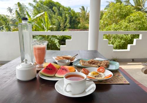 Comida en el bed and breakfast o alrededores