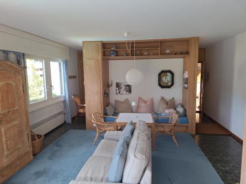 Ένα ή περισσότερα κρεβάτια σε δωμάτιο στο Belverde al Lago