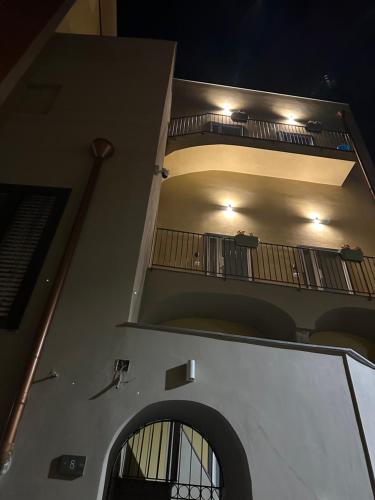 Balcon ou terrasse dans l'établissement Casa Vacanza Palazzo Monacelli