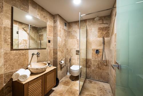 Koupelna v ubytování Nik Palas Luxury Residence
