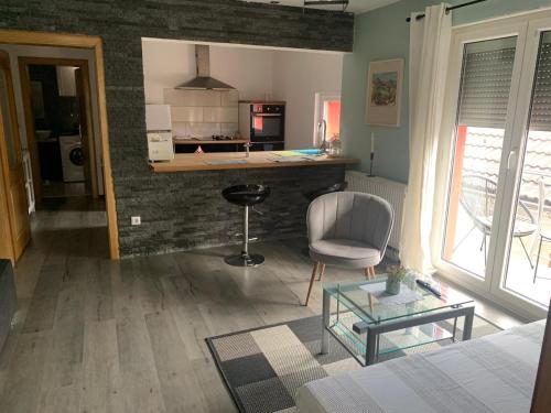 O zonă de relaxare la Hostel Bihac