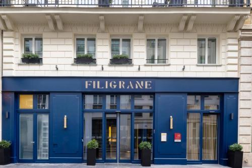 Η πρόσοψη ή η είσοδος του Hôtel Filigrane & Spa