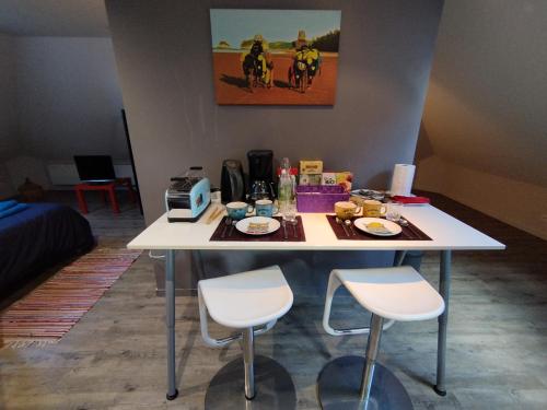 Posezení v ubytování Vaste chambre à Vouvray