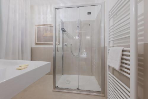 Koupelna v ubytování Daplace - Antica Casa Coppo