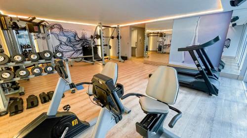 Fitnesscentret og/eller fitnessfaciliteterne på Branco Haus Seaview By Living