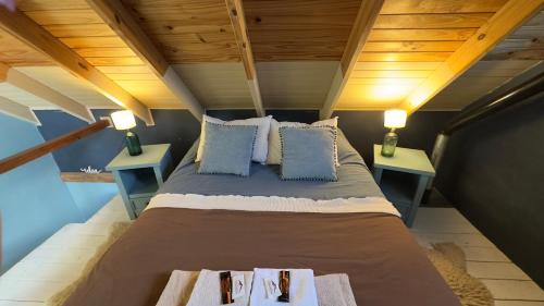 Letto o letti in una camera di Cabaña "House"