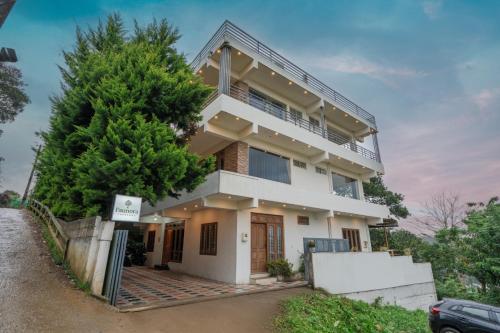 Budova, kde se kapslový hotel nachází