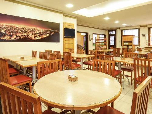 Un restaurante u otro lugar para comer en ibis Belo Horizonte Liberdade