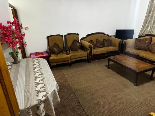 Posezení v ubytování Jordanian Baity Apartment