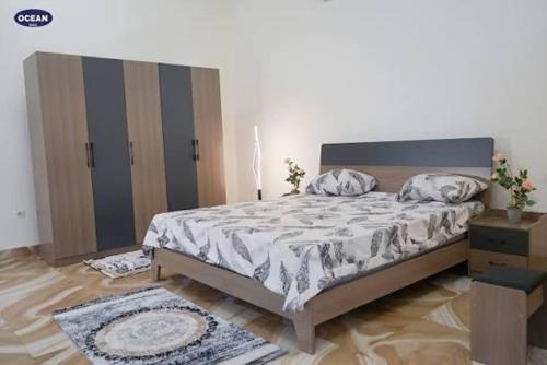 Postel nebo postele na pokoji v ubytování RESIDENCE Sidi