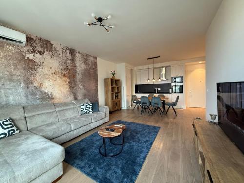 Posezení v ubytování BelgradeWATERFRONT - Apartments