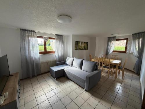 TV a/nebo společenská místnost v ubytování Apartment HESS