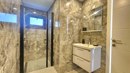 Koupelna v ubytování Idyll Homes THE PENTHOUSE