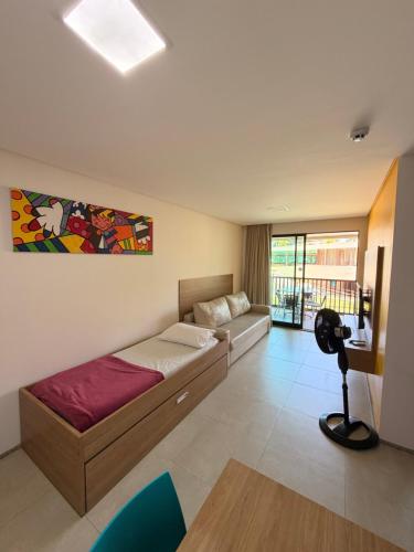 Et opholdsområde på Marulhos Resort Suites by CF2