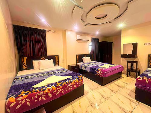 Katil atau katil-katil dalam bilik di PYramiDs HuT ViEW HoTeL