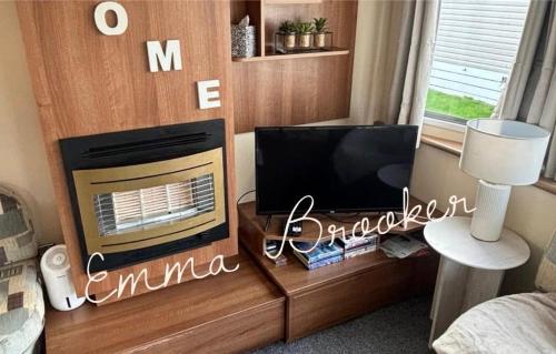 Χώρος καθιστικού στο Lapwing 17 Cayton Bay