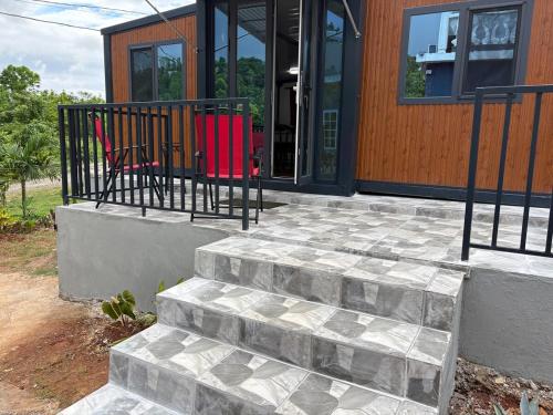 Bygningen som villaen ligger i