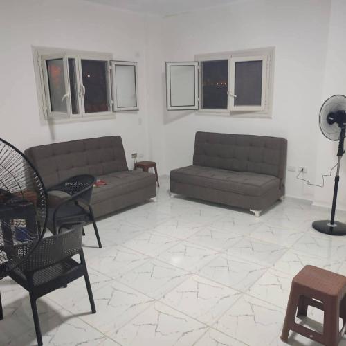 Zona d'estar a Abu yousef chalet
