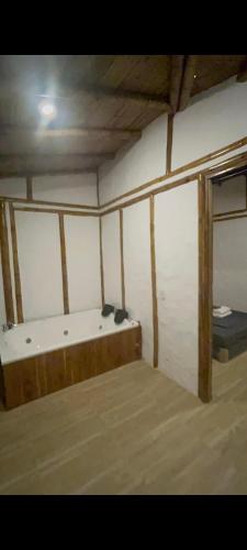 Postel nebo postele na pokoji v ubytování Finca el paraíso campestre