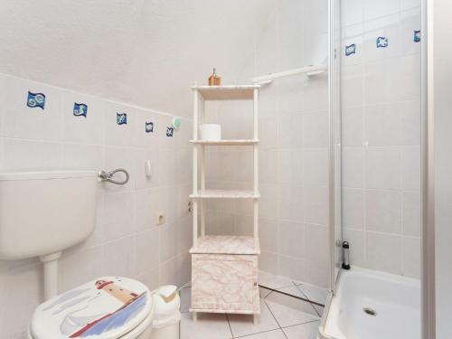 Koupelna v ubytování Apartment in Dresden-Freital