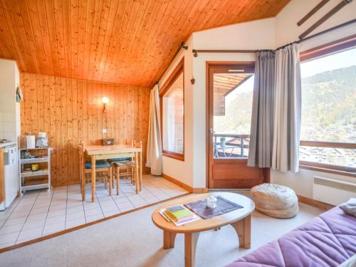 Morzine: Appartement 4 pers, balcon, proche pistes