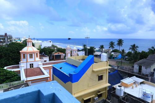 Nespecifikovaný výhled na moře nebo výhled na moře při pohledu z penzionu