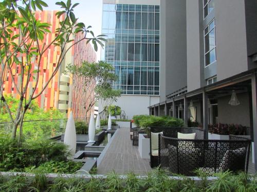 Mercure Singapore Bugisにある庭