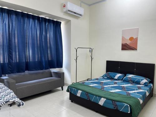 Postel nebo postele na pokoji v ubytování TemuHomestay