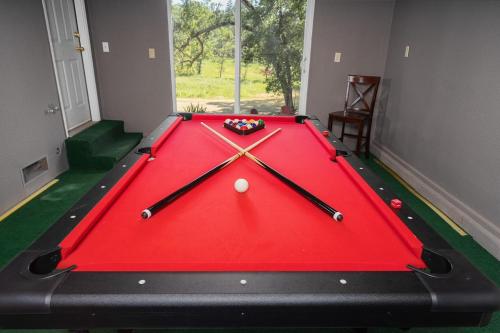 Τραπέζι μπιλιάρδου στο WoodUStau