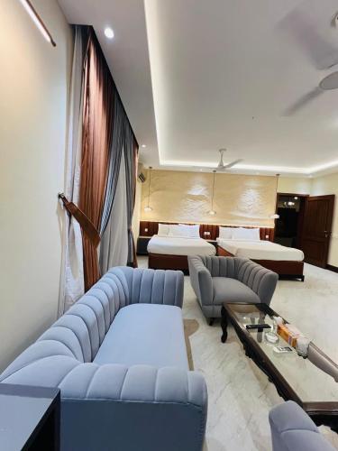 Posezení v ubytování Royal Palace Boutique Hotel